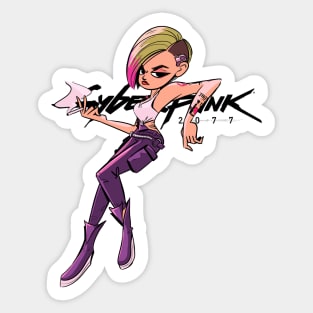 Judy Alvarez -  Cyberpunk 2077 Sticker